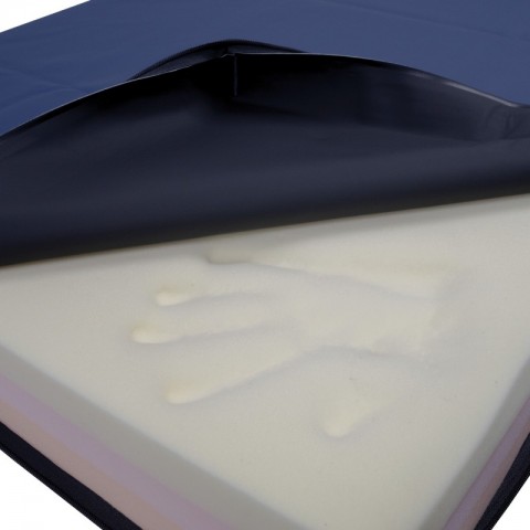 <h5 class="lightbox-heading">Premia Pressure Care</h5><div class="d-none d-lg-block">Carefully selected layers of quality foam with a slow recovery upper ensure excellent comfort for these day use mattresses.</div>