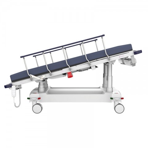 <h5 class="lightbox-heading">Head and foot tilt</h5><div class="d-none d-lg-block">A generous 15 degrees top tilt both directions.<br />
Position a patient how you need them or quickly lower their head down (and feet up) in an emergency.</div>