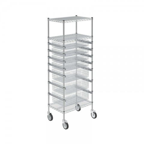 <h5 class="lightbox-heading">Standard Wire Drawer Unit S3</h5>680 W x 455 D x 1860mm H<div class="d-none d-lg-block">4 Small Baskets - 585 W x 355 D x 100mm H<br />
3 Large Baskets - 585 W x 355 D x 180mm H</div>